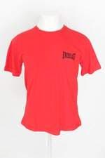 camiseta everlast masculina vermelha com silk