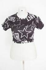 blusa planet girls feminina estampada com recortes