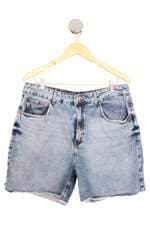 shorts jeans C&A feminino azul