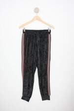 calça slim talita kume feminina preta com recortes