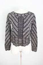 blusa de malha seguenee feminina estampada 