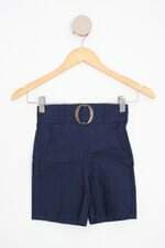 shorts feminino azul