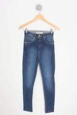 calça slim dadark feminina azul