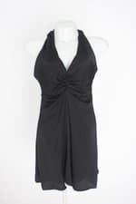vestido zara feminino preto