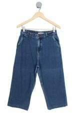 calça jeans Dzarm feminino azul