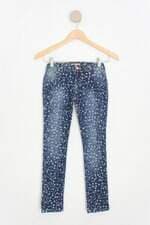 calça jeans figurinha girls kids azul