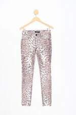 calça de sarja justbe feminina estampada 