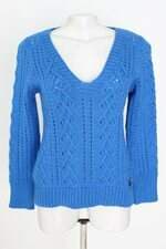 suéter feminino azul