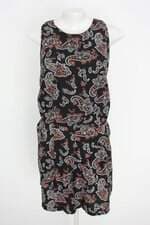 macaquinho C&A feminino estampado com pregas