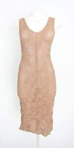 vestido M.Officer feminino marrom