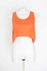 regata cropped farm feminina laranja