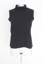 blusa mio feminina preta com nervura