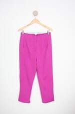 calça de tecido domi modas feminina rosa