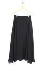 saia Le Lis Blanc feminina preta com meio forro