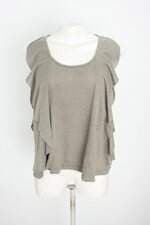 blusa renner feminina verde com jabô