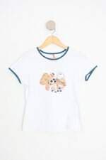 blusa de pijama sonhart feminina branca com silk