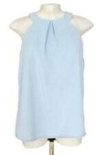 blusa danque feminina azul com forro