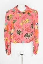 camisa lune feminina estampada com barra mullet
