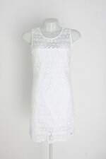 vestido hollister feminino branco com forro