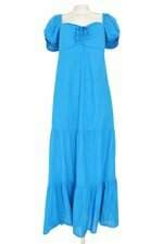 vestido C&A feminino azul