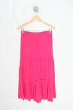 saia n.n feminina rosa com forro