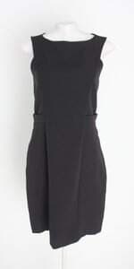vestido de alfaiataria deluxe feminino preto