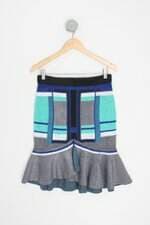 saia espaco fashion feminina com recortes