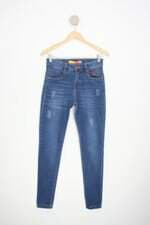 calça jeans diretriz feminina azul