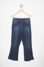 calça jeans look feminina azul