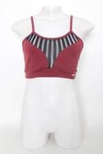 top esportivo divino corpo feminino vermelho com recortes