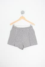 shorts emme feminino estampado  com fenda