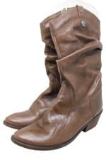 bota cowboy shoestock feminina marrom