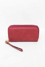 carteira feminino vermelho