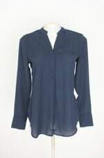 blusa  manga longa a|k urban feminina azul