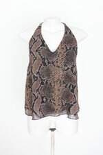 blusa zara feminina estampada com forro