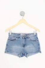 shorts jeans C&A feminino azul