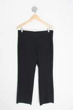 calça de tecido marie claire feminina preta