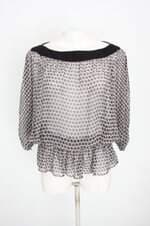 blusa zara feminina estampada 