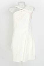 vestido shop 126 feminino off white com forro