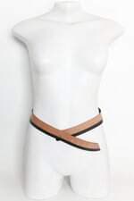 cinto cantao feminino bicolor