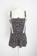 blusa hering feminina estampada com renda