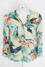 camisa aishty feminina estampada