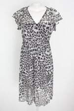 vestido viva cidade feminino estampado com forro