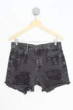 shorts jeans John John feminino cinza