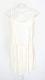 vestido YouCom feminino off white com forro