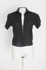 blusa liv light feminina preta