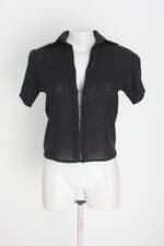 blusa liv light feminina preta