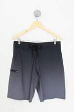 bermuda Track & Field masculina cinza degradê