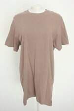 vestido camisetão minimadéia feminino bege