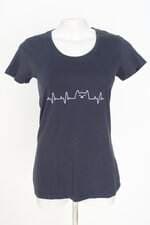 camiseta Arezzo feminina azul com silk